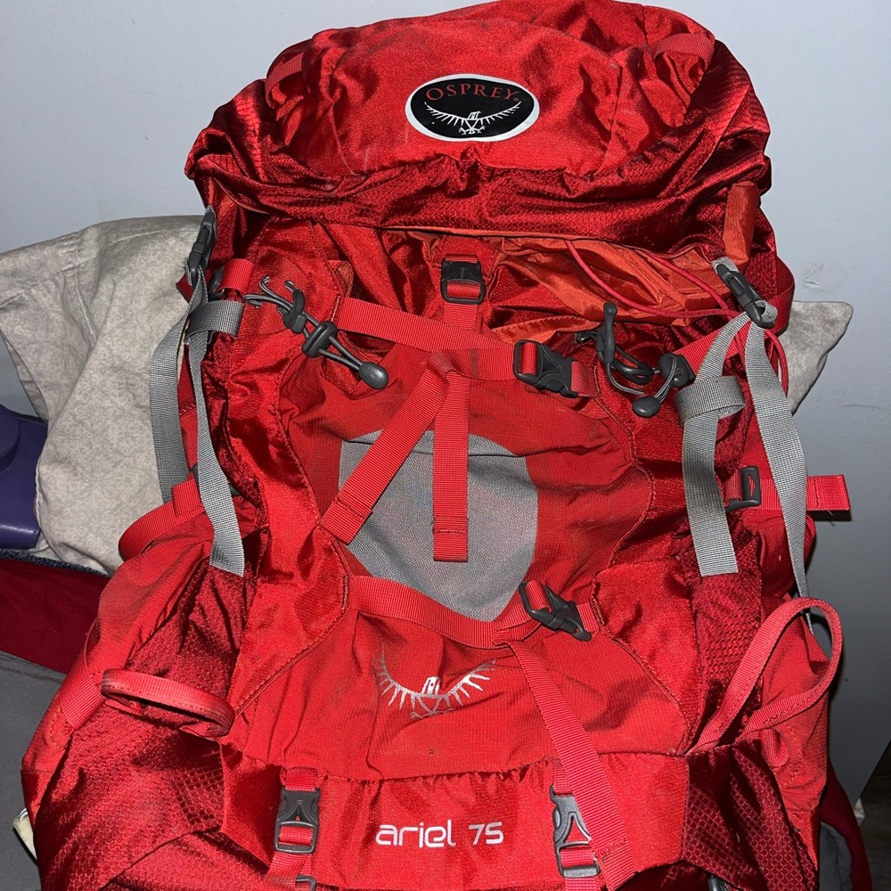 Osprey Ariel 75 Scarlet Backpack